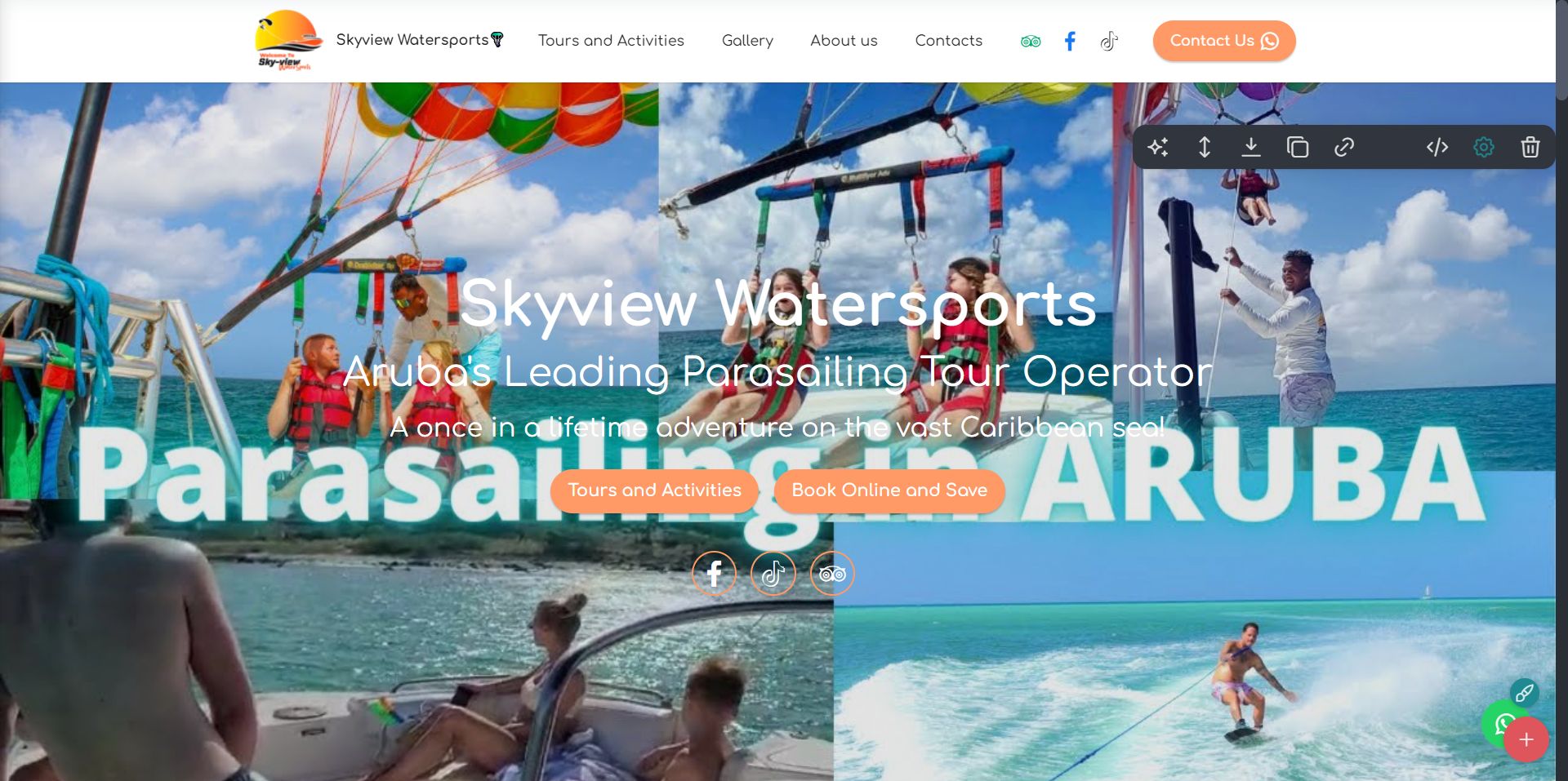Skyview Watersports Aruba Tours